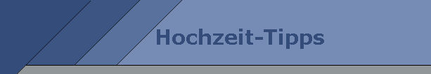 Hochzeit-Tipps